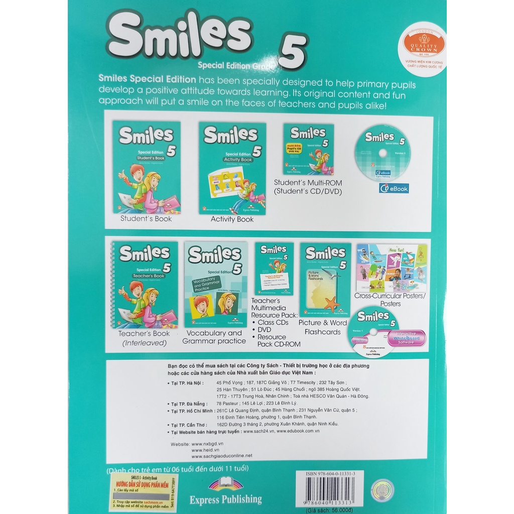Sách - Smiles Special Edition Grade 5 (Student's Book)