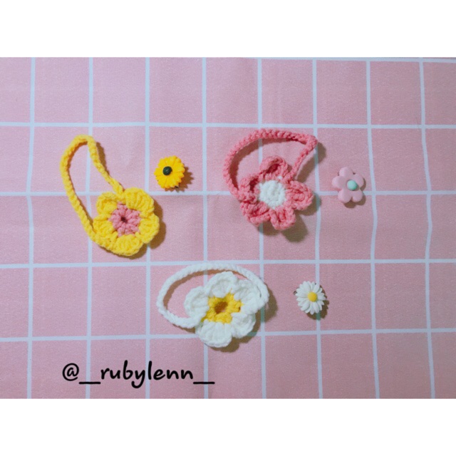 Túi hoa đeo chéo cho doll