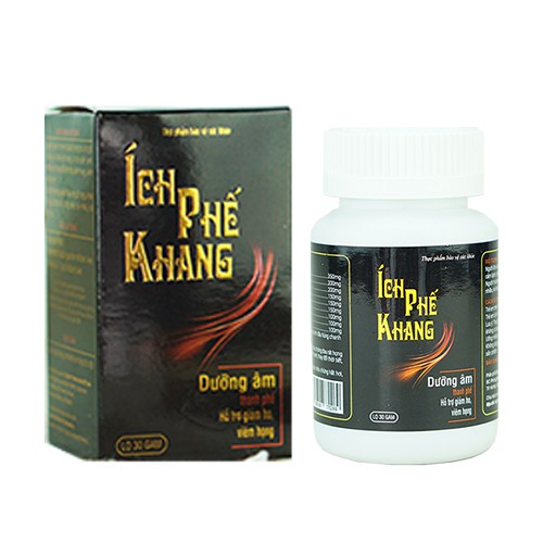 [CHÍNH HÃNG] Ích Phế Khang - HỖ TRỢ GIẢM HO – GIẢM VIÊM HỌNG - Giải pháp cho bệnh viêm họng hạt, viêm amidan mãn tính