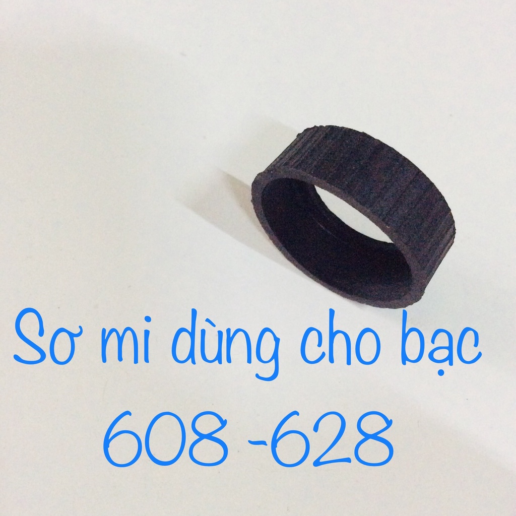 Sơ mi cao su chêm bạc 606 607 608 628 - phụ tùng quạt vòng bi bạc đạn