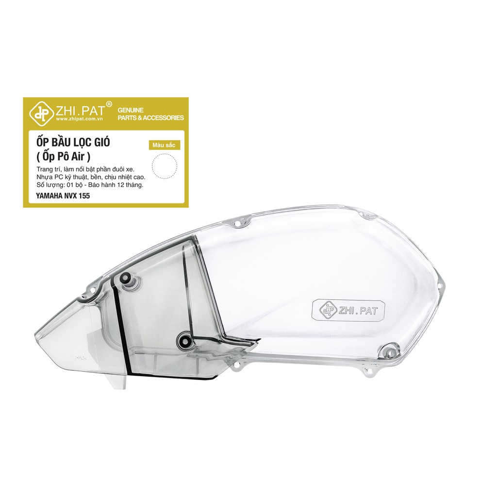 ỐP PÔ E TRONG SUỐT NVX 155 CHÍNH HÃNG ZHIPAT