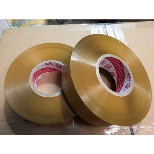 Băng Keo Trong Đục 1KG/ 1 Cuộn Giá Rẻ, Chuẩn 50mic, Không Pha