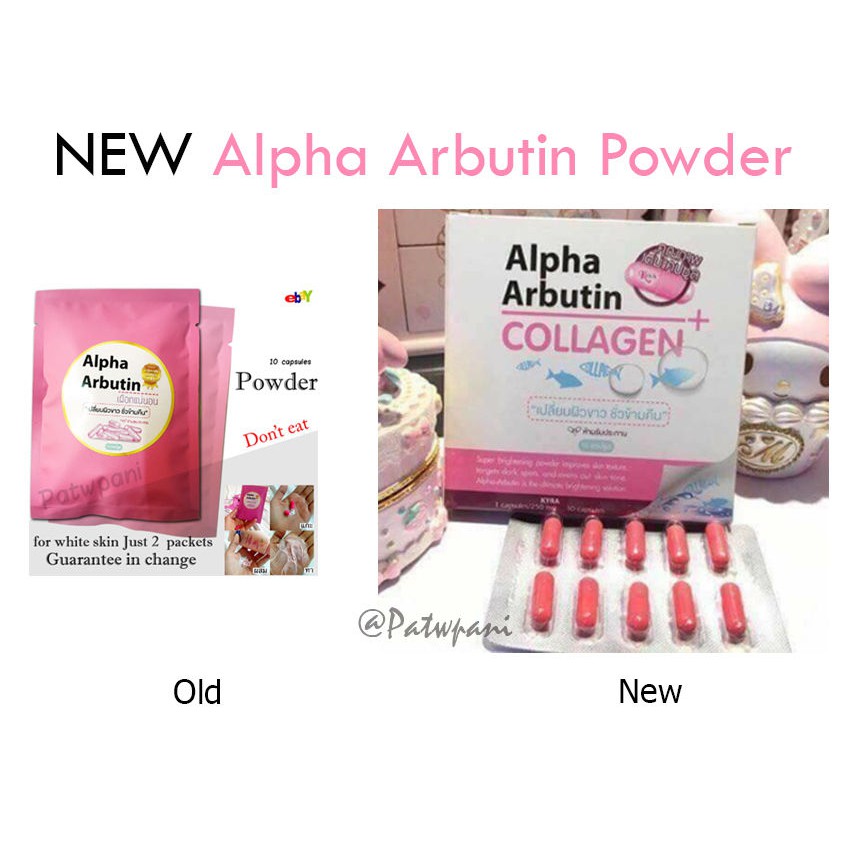 Viên trắng da alpha arbutin X3