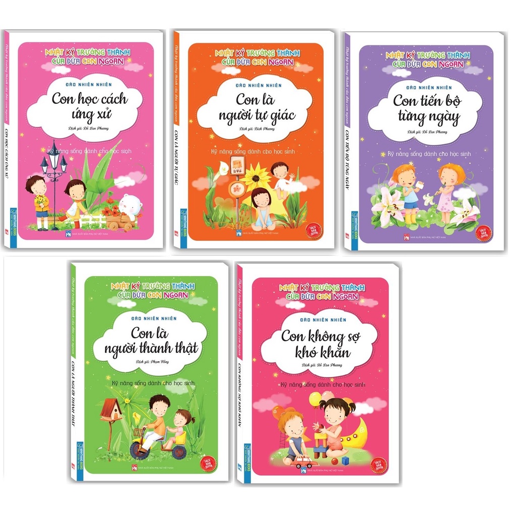 Sách - Combo Nhật ký trưởng thành của đứa trẻ ngoan bộ hộp phần 1+phần 2 (20 cuốn)