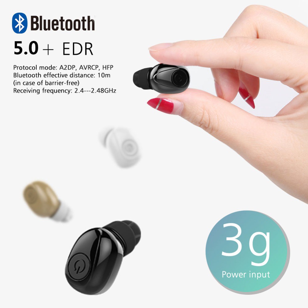 Tai nghe earbud X8 TWS Bluetooth 5.0 kết nối không dây âm thanh Stereo