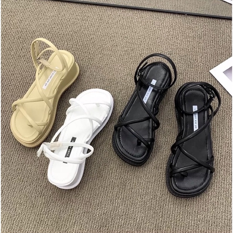 Có sẵn  SANDAL ĐỘN ĐẾ DÂY BẢN NHỎ 📣📣📣