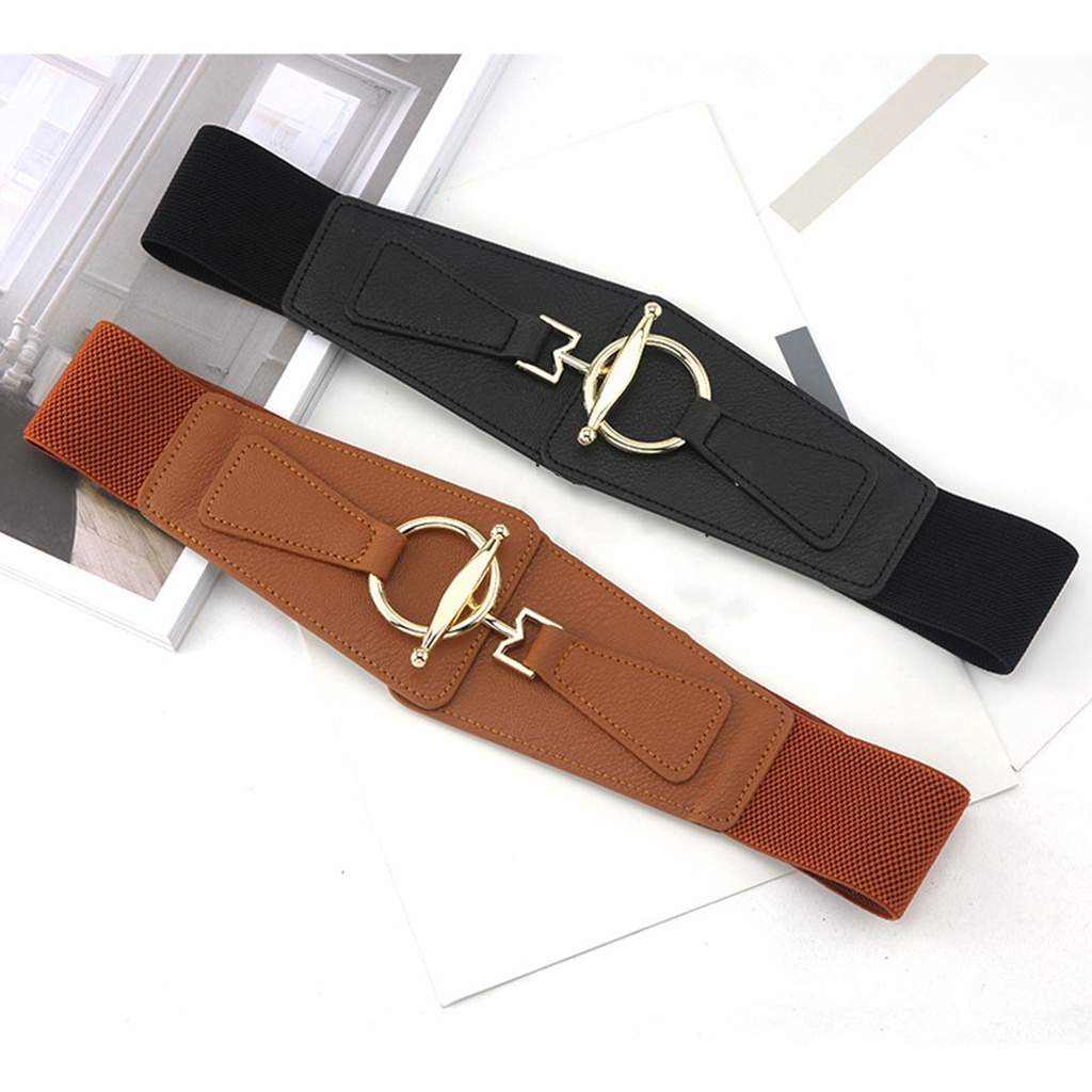 Thắt Lưng Nữ Bản Rộng Co Giãn Thời Trang Fenteer1