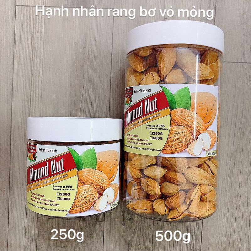 Hạnh nhân Mỹ nhiều loại