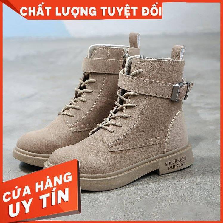 [Chính Hãng] Bốt cao cổ da trơn dáng Doctor[ FULL BOX HỖ TRỢ ĐỔI SIZE] | BigBuy360 - bigbuy360.vn