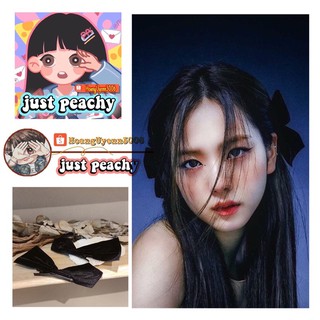 [JustPeachy] KẸP NƠ ĐÍNH TÓC TIỂU THƯ JISOO - BLACKPINK