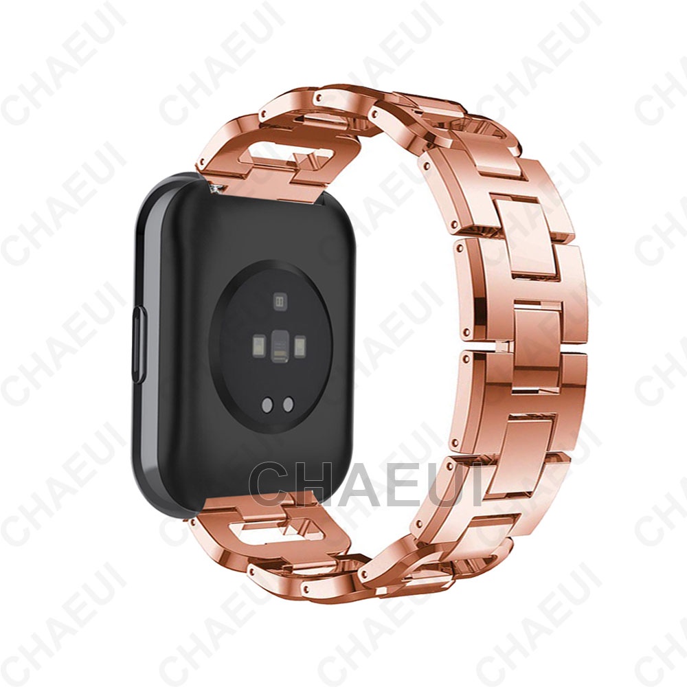 Dây Đeo Inox Cho Đồng Hồ Thông Minh Realme Watch 3 / 3 Pro / 2 / 2 Pro / S