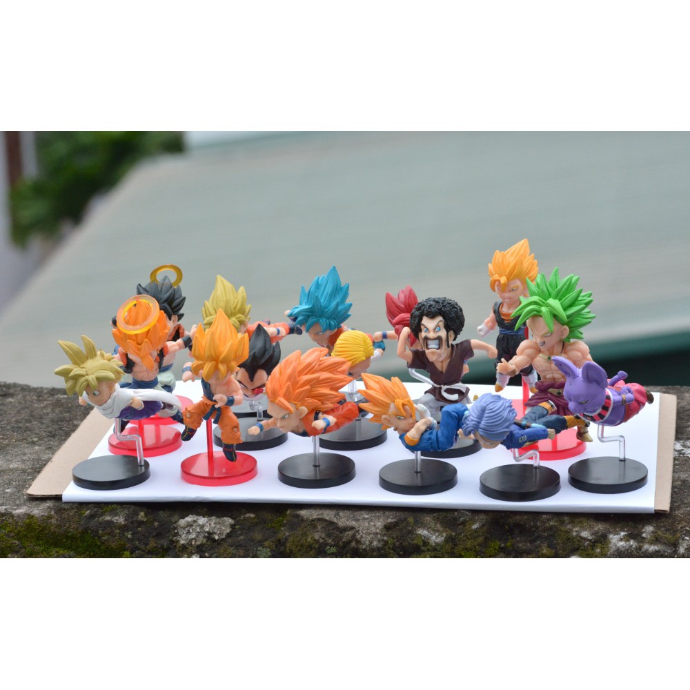 R1 Lẻ Mô hình nhân vật dragon ball 7 viên ngọc rồng Songoku Son Goku 5-9cm