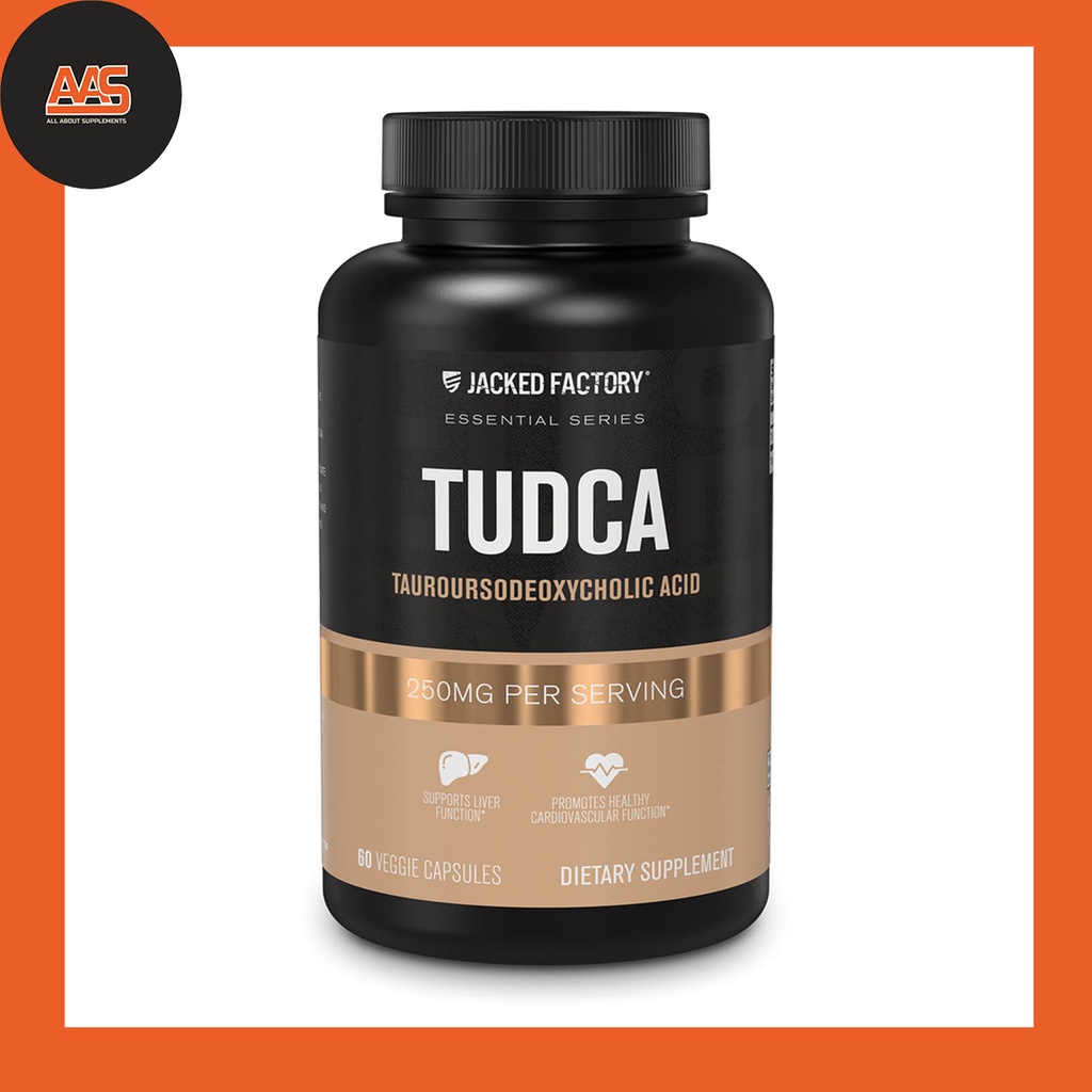 AMINO ACID - JACKED FACTORY - TUDCA- 250MG - 60 CAPSULES - Hỗ trợ giải độc bảo vệ gan - Từ Mỹ
