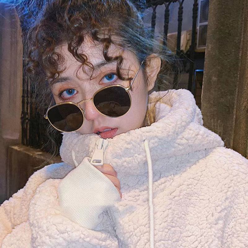 Kính Mát Gọng Kim Loại Tròn Cổ Điển Cho Nữ | BigBuy360 - bigbuy360.vn