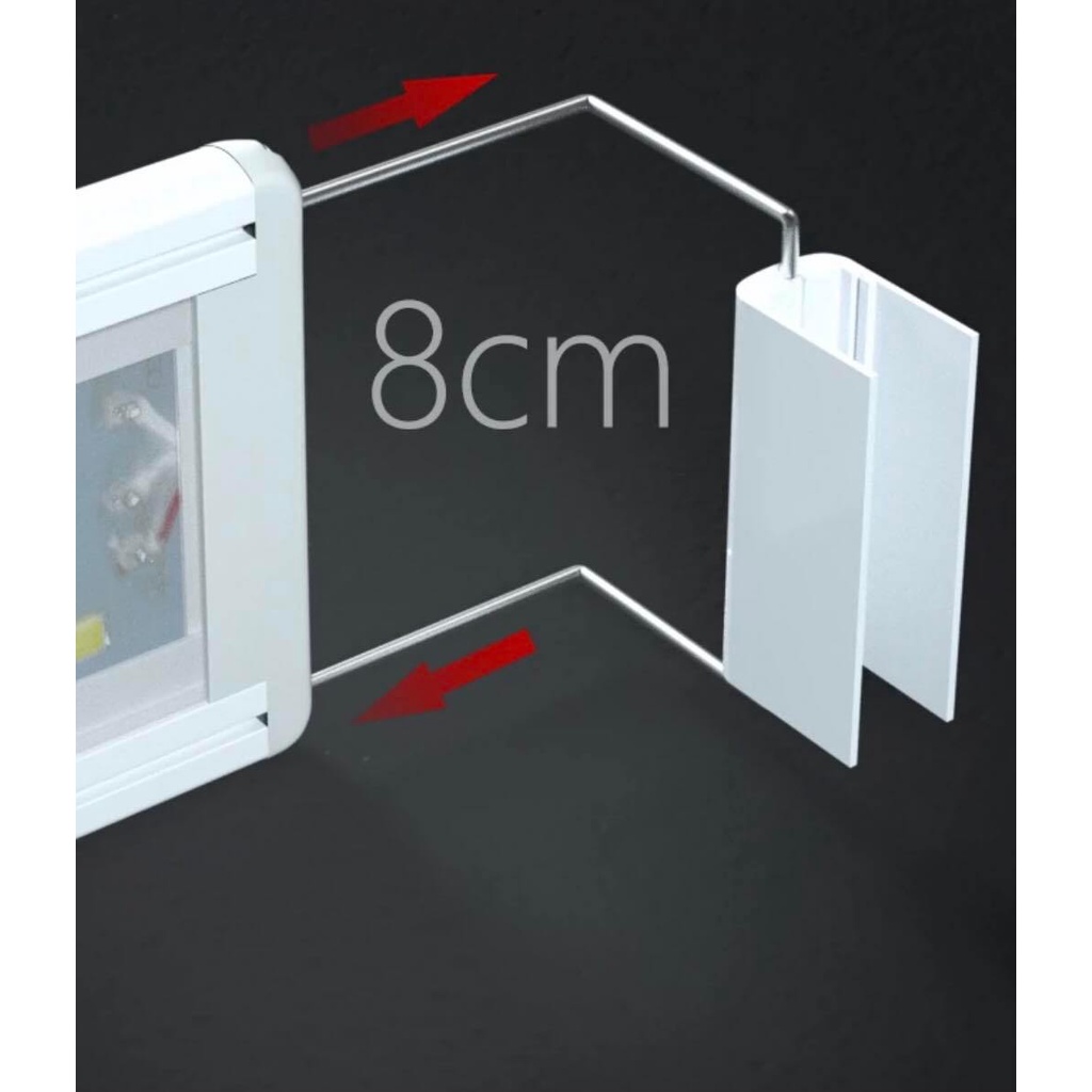 Đèn Led Hồ Cá 6 HÀNG BÓNG SIÊU SÁNG - Đèn Cho Hồ Cá Tép, Thuỷ Sinh G