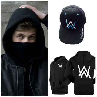 Combo áo khoác, nón, khăn bịt mặt Alan Walker