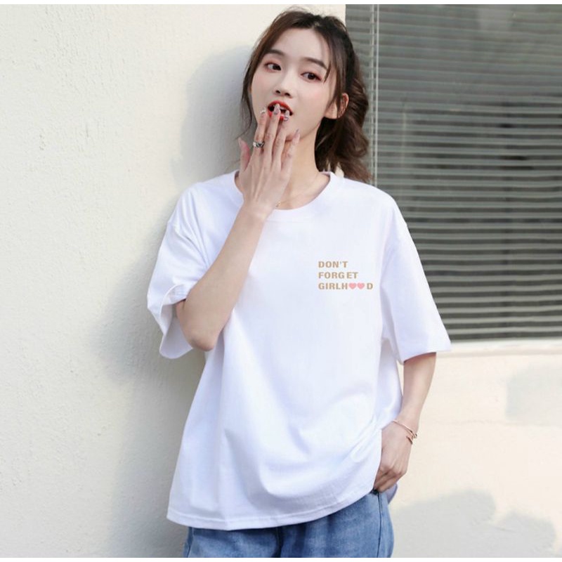 Áo thun nữ cao cấp GYZ kiểu dáng trẻ trung cực xinh đơn giản in chữ hàng đẹp giá tốt