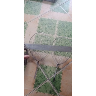 1 đôi vợt kích cá inox.mini đánh bộ.