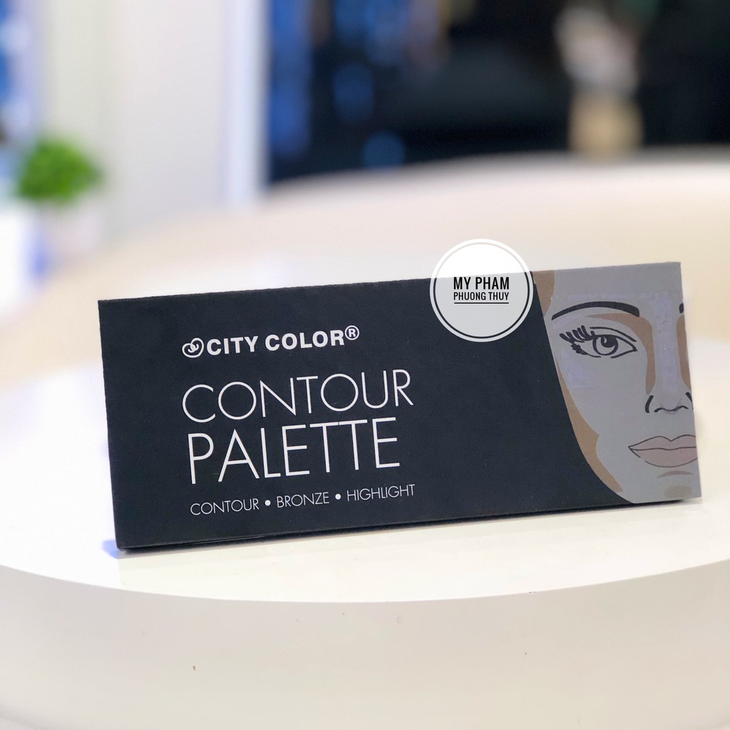 [HOT] PHẤN TẠO KHỐI 3 Ô CITY COLOR CONTOUR EFFECTS PALETTE | BigBuy360 - bigbuy360.vn