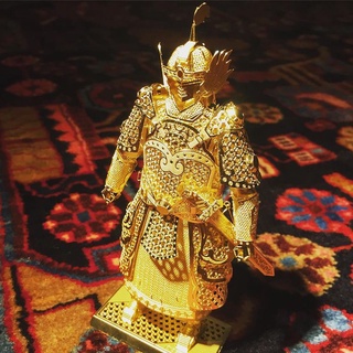 Mô Hình Kim Loại 3D Piececool Áo Giáp Nhà Hán (Màu Vàng) (chưa ráp)