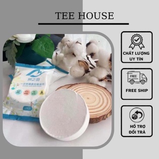 Khăn tắm nén du lịch cotton , khăn tắm dùng 1 lần 70x140 dày dặn