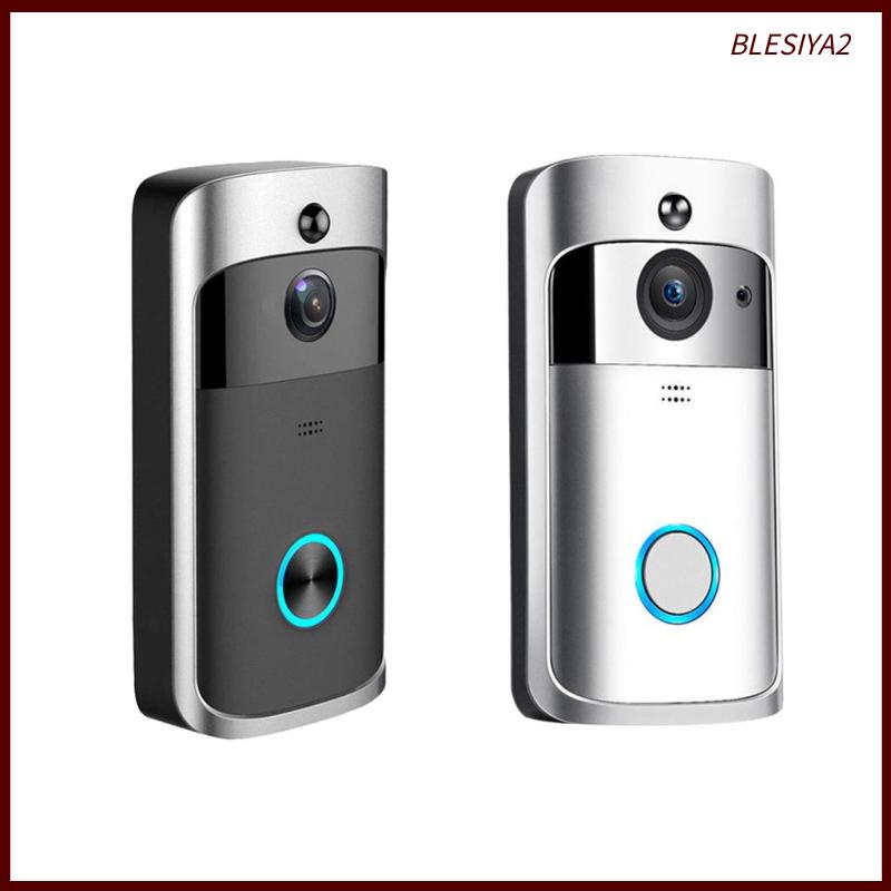 Chuông Cửa Không Dây Thông Minh Blesiya2 1080P Video Intercom IR Màu Đen