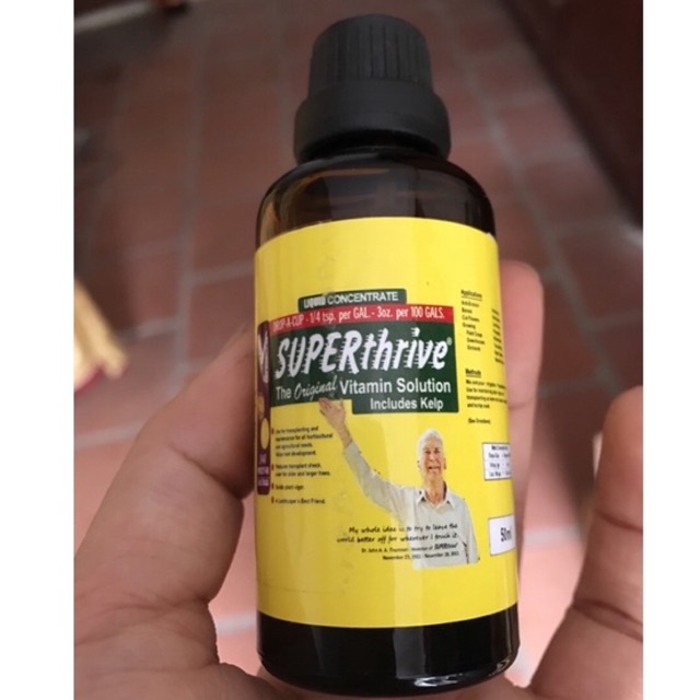 chế phẩm superthrive ,kích thích tăng trưởng cho hoa lan ( có 3 dạng dung tích)