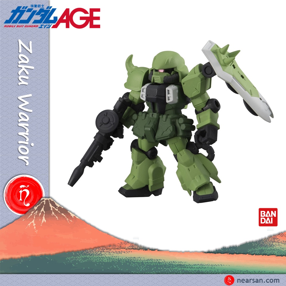 Gundam Zaku Warrior Mô hình lắp ráp BANDAI Robot mini chibi MSE 18