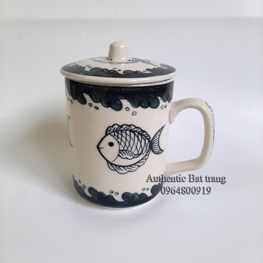 "HOT" BỘ PHA CÀ PHÊ PHIN và UỐNG TRÀ  Vẽ tay thủ công siêu đáng yêu. Xưởng gốm sứ Authentic Bat tràng