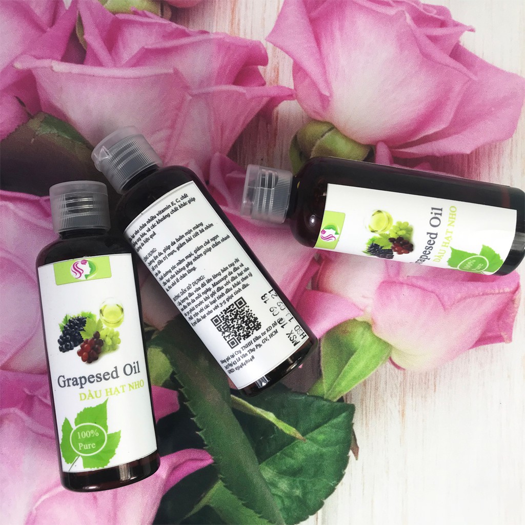 100ml Dầu nền hạt nho chống lão hóa da | BigBuy360 - bigbuy360.vn