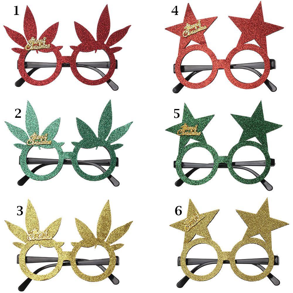 1 Gọng Kính Nhựa Hình Ngôi Sao / Lá Phong Độc Đáo