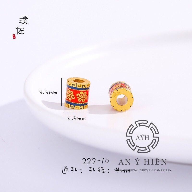 Charm Lu thống Tây Tạng khắc chú #C279