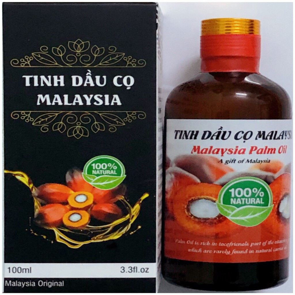 Tinh dầu cọ Malaysia mờ dạn đẹp da (100ml)