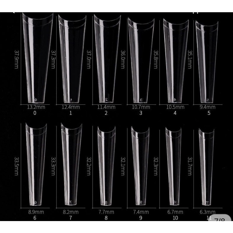 Móng nối fom thang dài