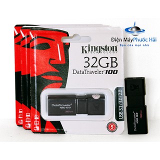 USB 32G 3.0 Kingston DT100G3 – Combo 3 cái FPT nhập khẩu