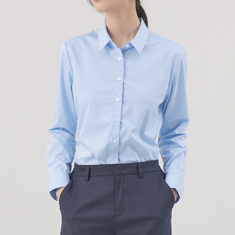 Áo Sơ Mi Tay Dài Vintage Chất Liệu Cổ Trụ Mềm Mại, Nhẹ, Thoáng Khí, Có 2 Màu, Ship Từ Hà Nội