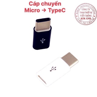Đầu chuyển sạc Micro sang Type-C , jack chuyển micro sang typeC