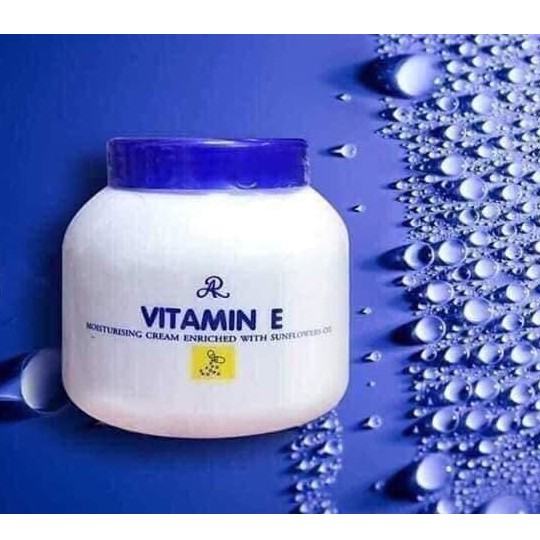 Bộ Đôi Sữa Rửa Mặt - Dưỡng Ẩm Body & Face Vitamin E Aron Thái Lan