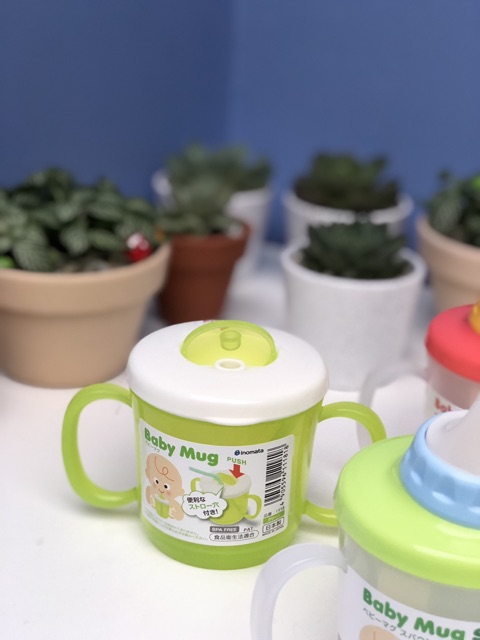 Côc tập uống Baby Mug - Cốc tập uống Inomata- Hàng Nhật chính hãng