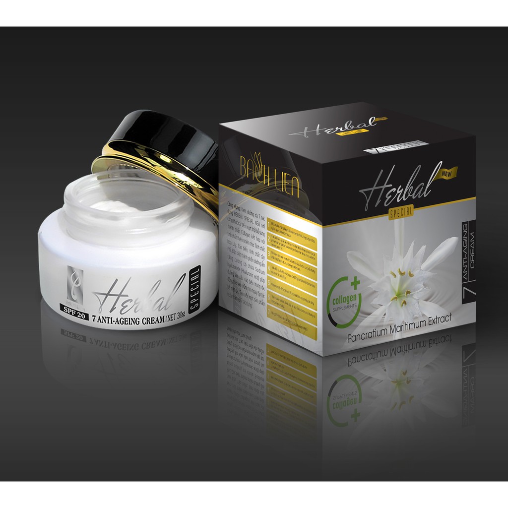 KEM DƯỠNG DA 7 TÁC DỤNG HERBAL SPECIAL BẠCH LIÊN