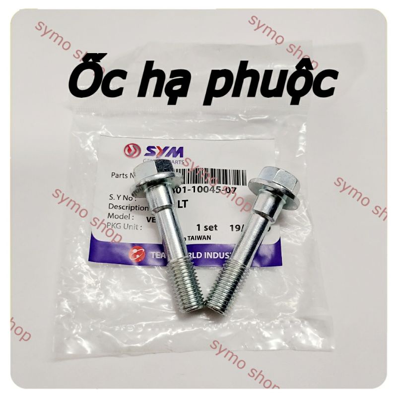 Ốc Hạ Phuộc Trước Xe Star x/Sr 125 Không Mài Ty Chính Hãng