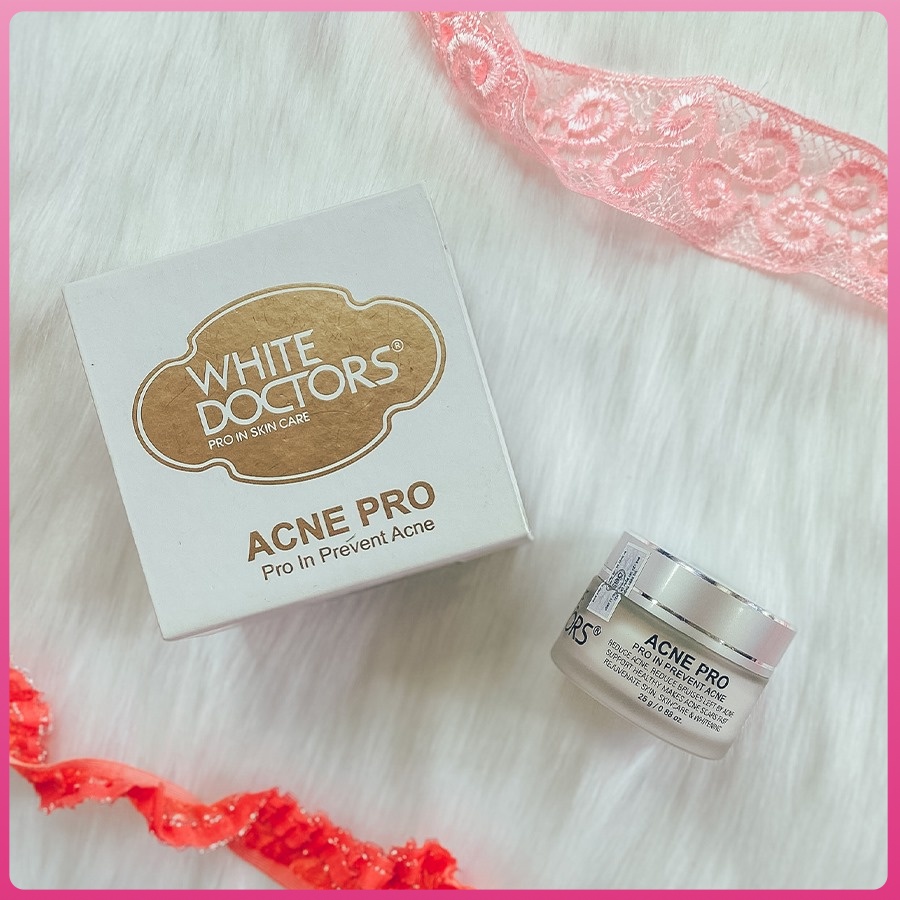 Kem Mụn White Doctors - White Doctors Acne Pro - Kem Làm Sạch Mụn Ngăn Ngừa Thâm Mụn White Doctors