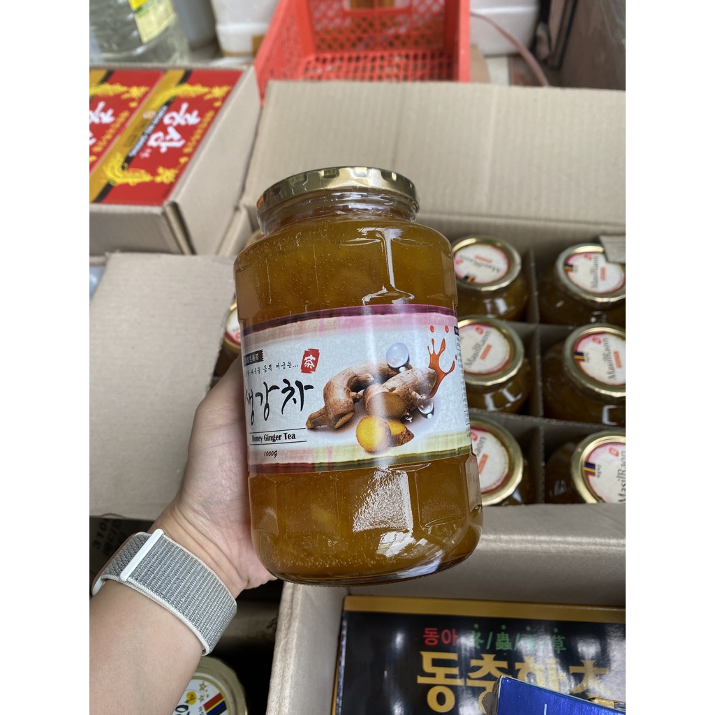 gừng mật ong hàn quốc 1kg ấm cho sức khoẻ