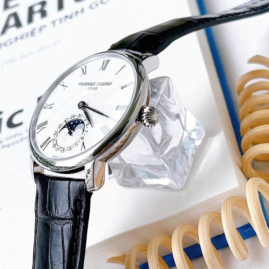 Đồng hồ nam Frederique Constant MoonPhase White 705WR4S6 chính hãng tại 1959watchluxury