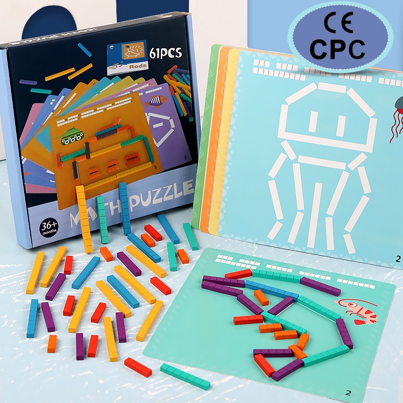 Đồ chơi xếp gỗ tạo hình cho bé mới nhất 2022