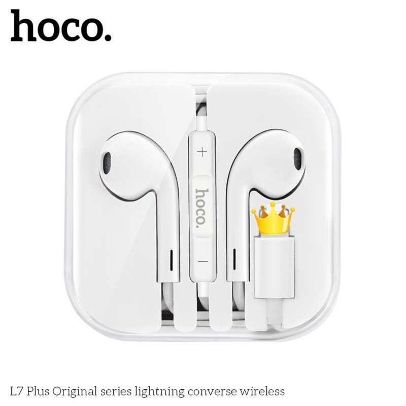 Tai nghe nhét tai Hoco L7 Plus dành cho IP/Table táo 7/8/X/11/12 -  kết nối Bluetooth