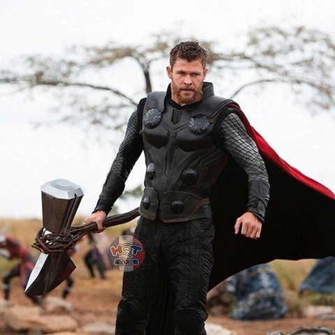 Mô hình Stormbreaker chiếc búa sấn sét dài 1m2 thor marvel End Game Avengers 1819