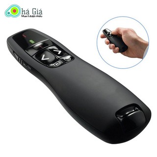 Bút trình chiếu laser điều khiển từ xa không dây R400 2.4Ghz - dùng khi thuyết trình PowerPoint