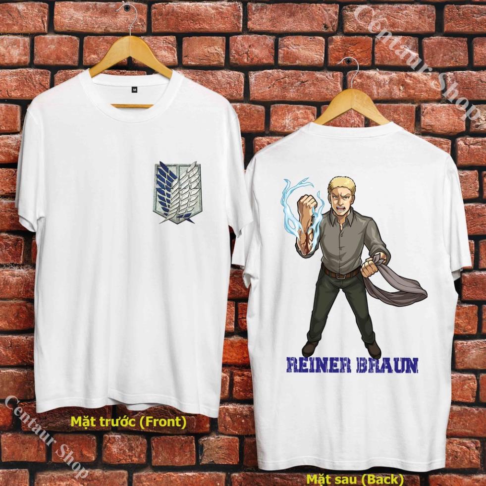 [ƯU ĐÃI] 🎁 Áo Reiner Braun - Áo Attack on Titan - Reiner Braun T-Shirt siêu đẹp - RB-007