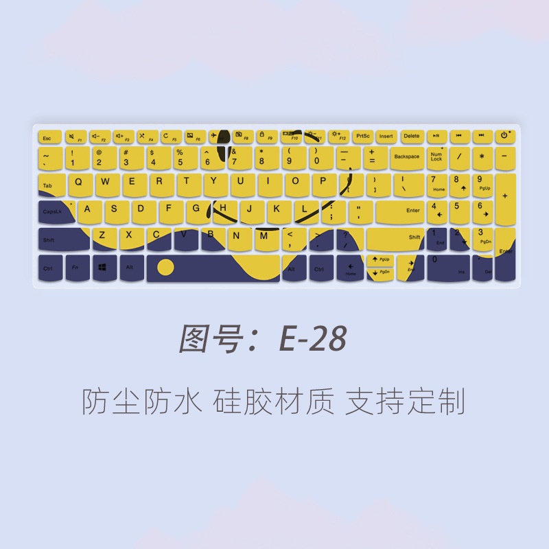 Phim Dán Bảo Vệ Bàn Phím Laptop Chống Bụi Họa Tiết Hoạt Hình Cho 15 inch Lenovo Ideapad 320C 330C V330 15.6-inch Ideapad 15s L340-15IWL Xiaoxin 15 S340-15IIL